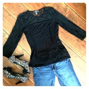Cable & Gauge Black Top Size Small